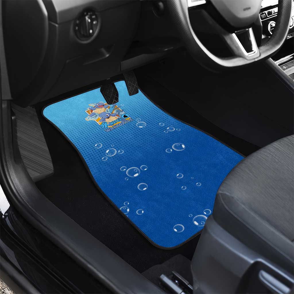 Wartortle Poké Car Mats with Water Type Featuring Strong and Playful Design - The Mazicc