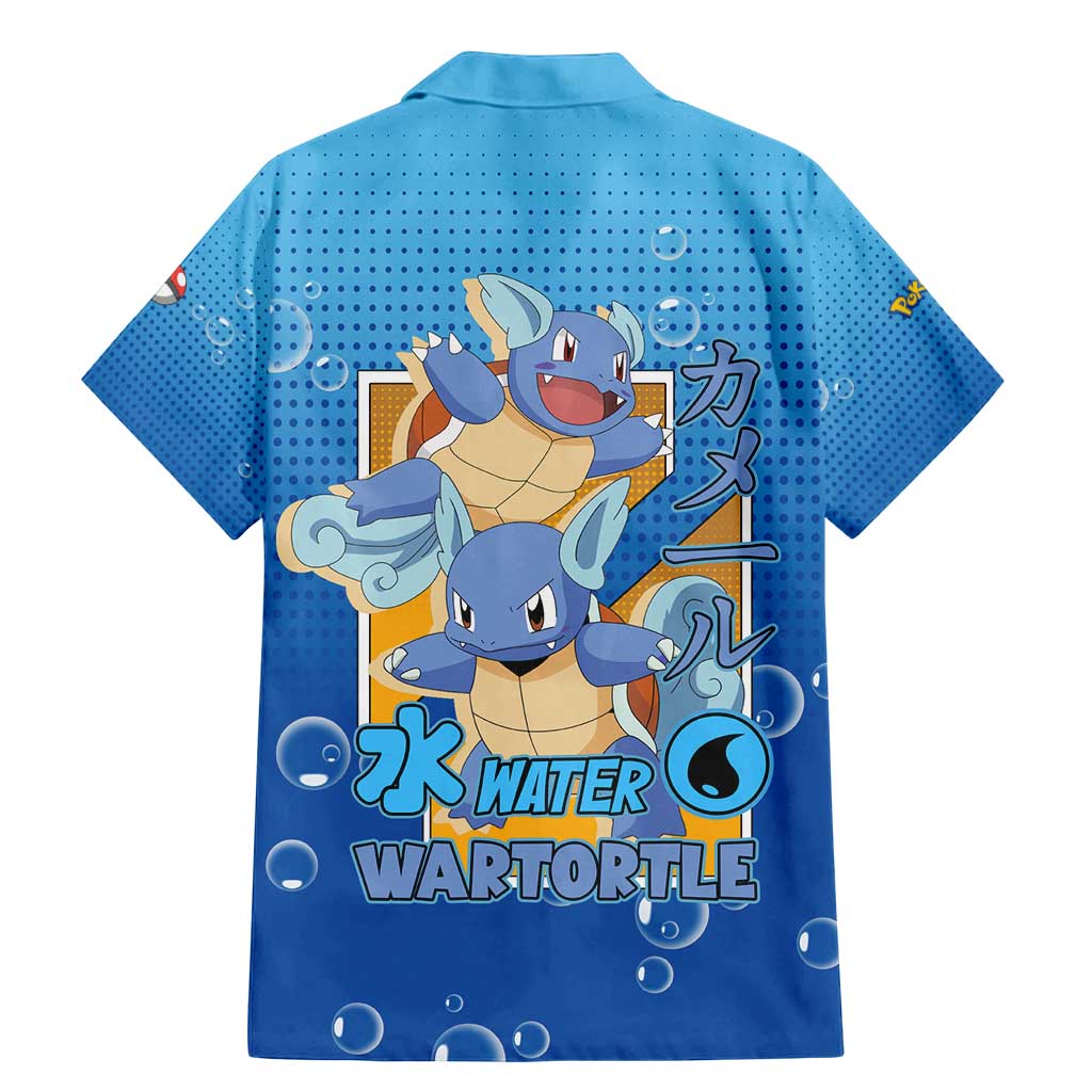Wartortle Poké Family Matching Mermaid Dress and Hawaiian Shirt with Water Type Featuring Strong and Playful Design - The Mazicc