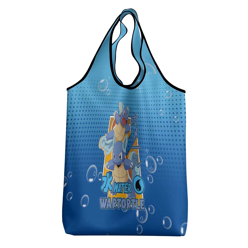 Wartortle Poké Grocery Bag with Water Type Featuring Strong and Playful Design - The Mazicc
