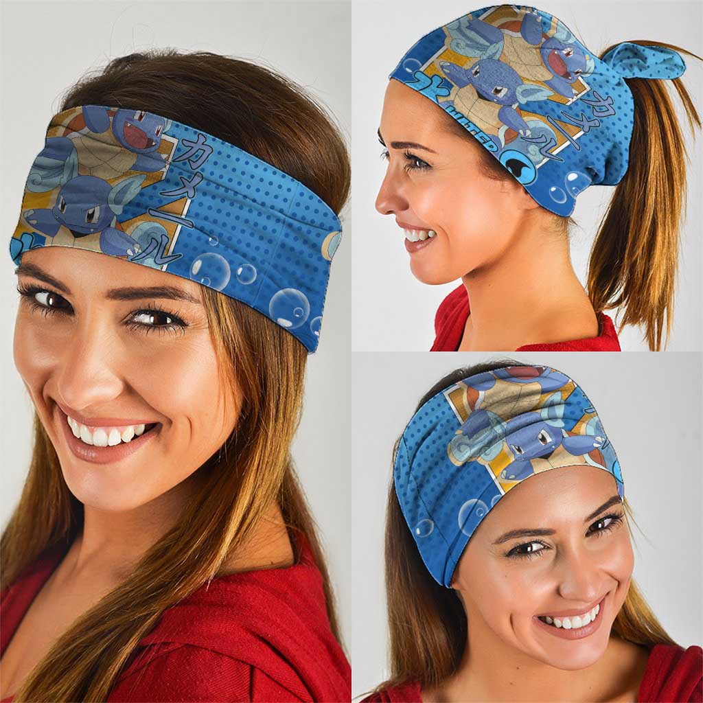 Wartortle Poké Neck Gaiter with Water Type Featuring Strong and Playful Design - The Mazicc