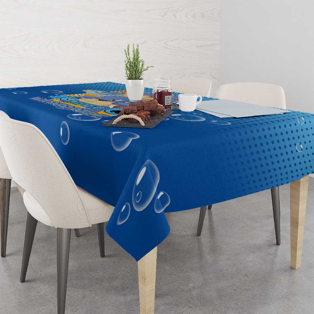 Wartortle Poké Tablecloth with Water Type Featuring Strong and Playful Design - The Mazicc
