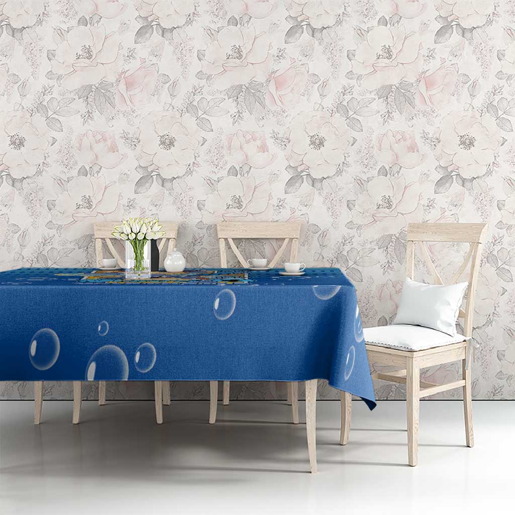 Wartortle Poké Tablecloth with Water Type Featuring Strong and Playful Design - The Mazicc