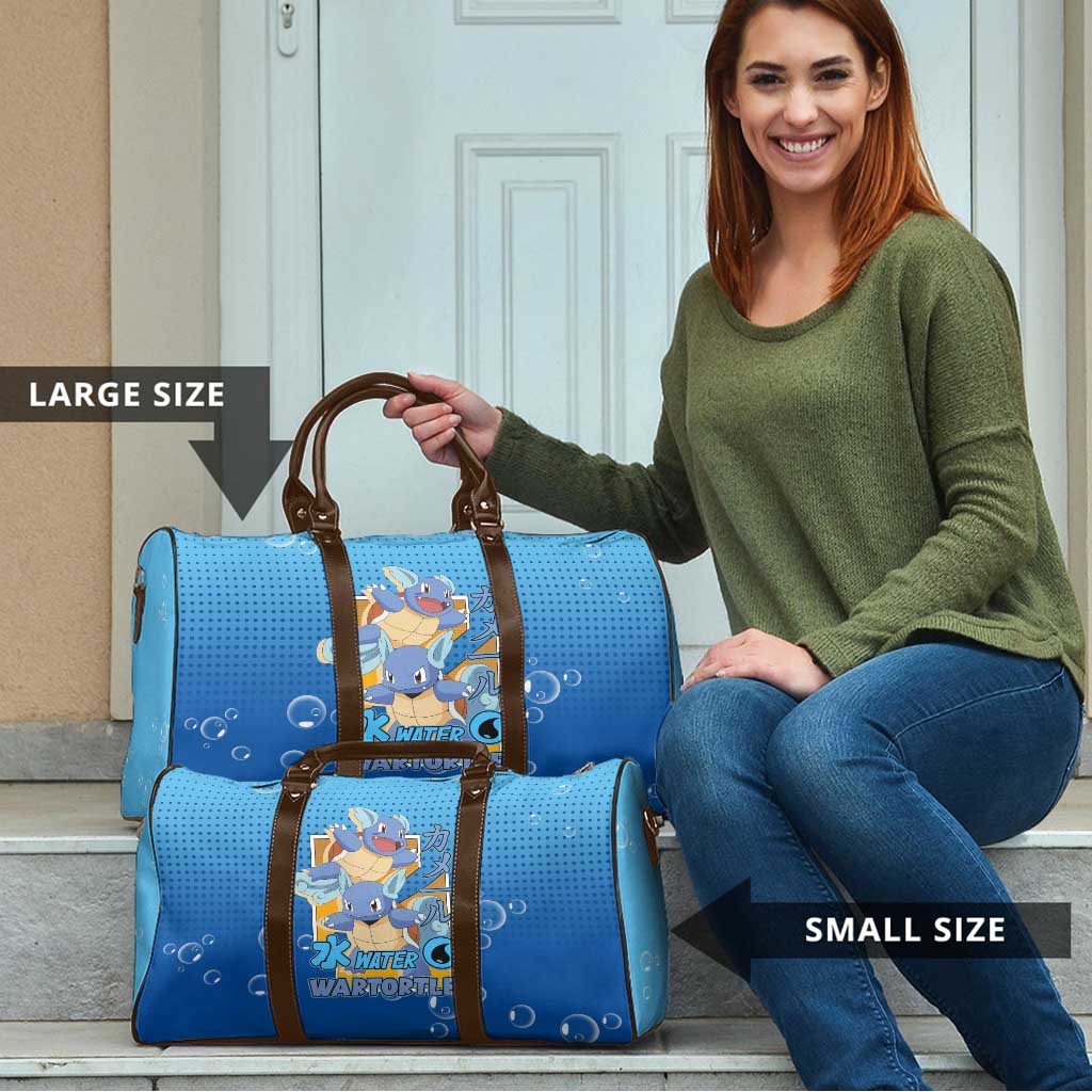 Wartortle Poké Travel Bag with Water Type Featuring Strong and Playful Design - The Mazicc