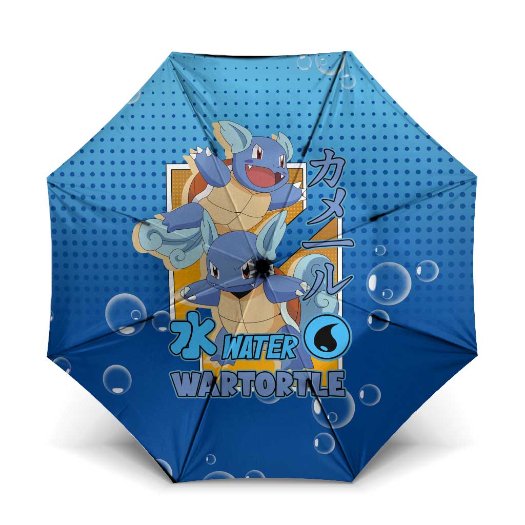 Wartortle Poké Umbrella with Water Type Featuring Strong and Playful Design - The Mazicc