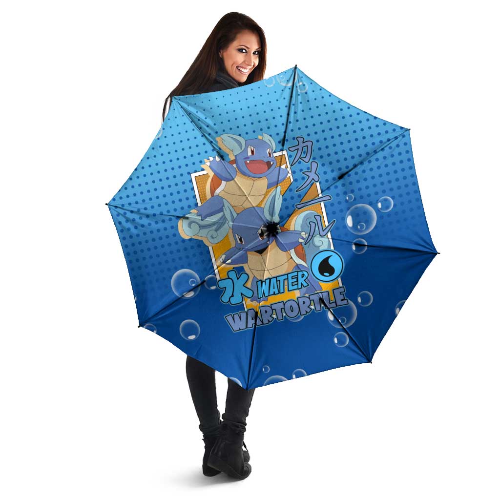 Wartortle Poké Umbrella with Water Type Featuring Strong and Playful Design - The Mazicc