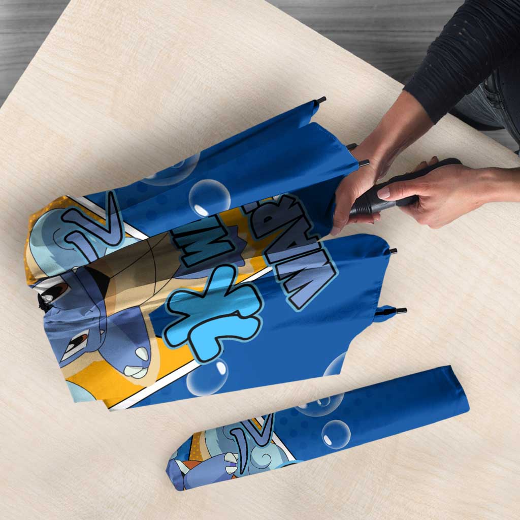 Wartortle Poké Umbrella with Water Type Featuring Strong and Playful Design - The Mazicc