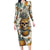 pineapple-skull-long-sleeve-bodycon-dress-summer-paradise