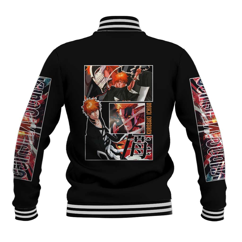 Kurosaki Ichigo TYBWA Bleach Baseball Jacket Anime Style