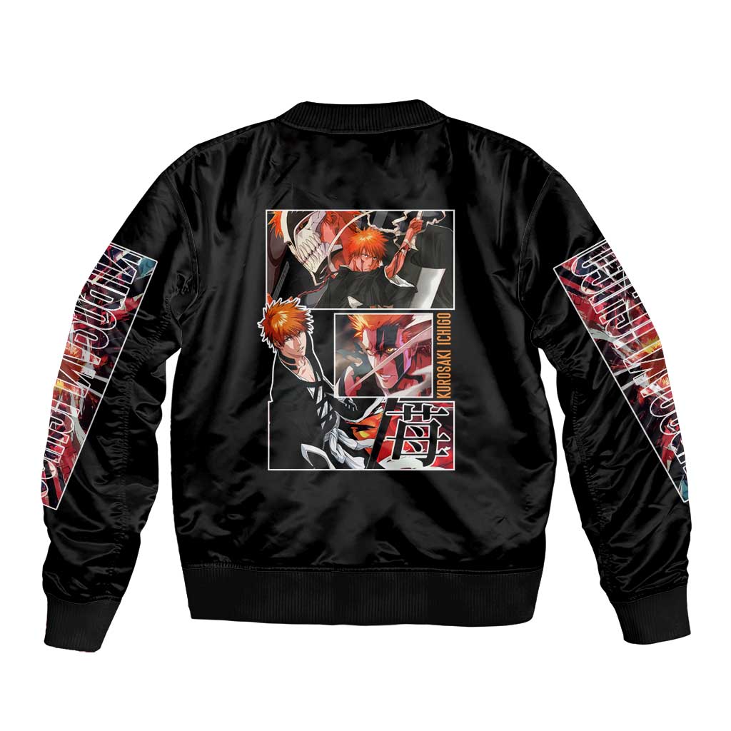 Kurosaki Ichigo TYBWA Bleach Bomber Jacket Anime Style