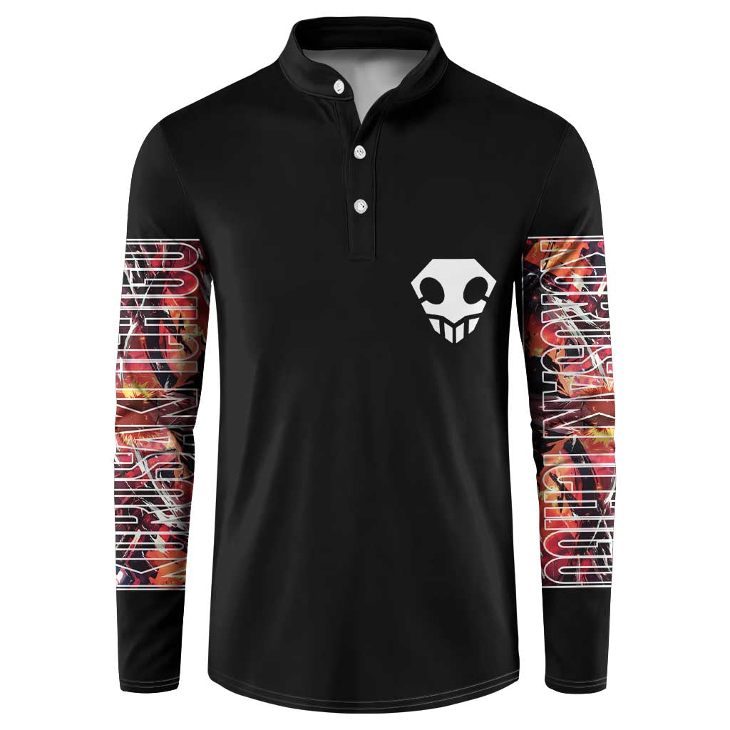 Kurosaki Ichigo TYBWA Bleach Button Sweatshirt Anime Style