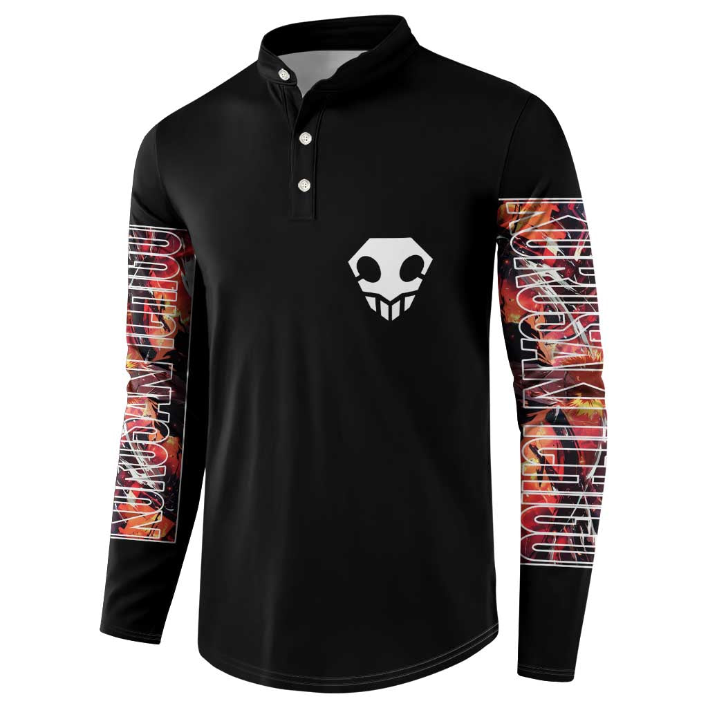 Kurosaki Ichigo TYBWA Bleach Button Sweatshirt Anime Style