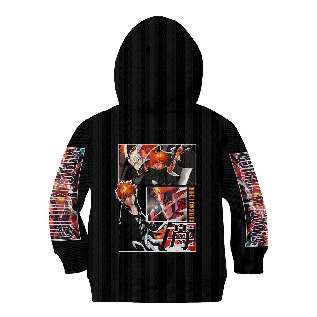 Kurosaki Ichigo TYBWA Bleach Kid Hoodie Anime Style