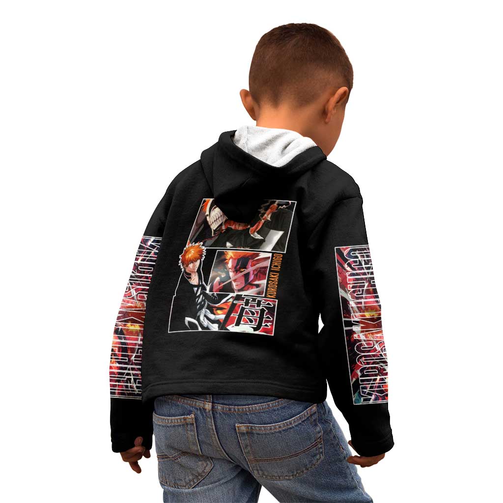 Kurosaki Ichigo TYBWA Bleach Kid Hoodie Anime Style