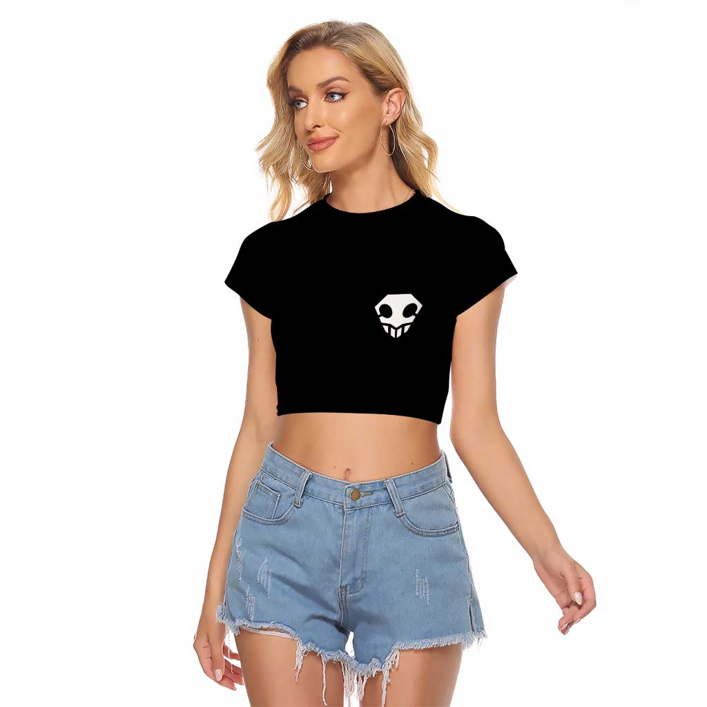 Kurosaki Ichigo TYBWA Bleach Raglan Cropped T Shirt Anime Style