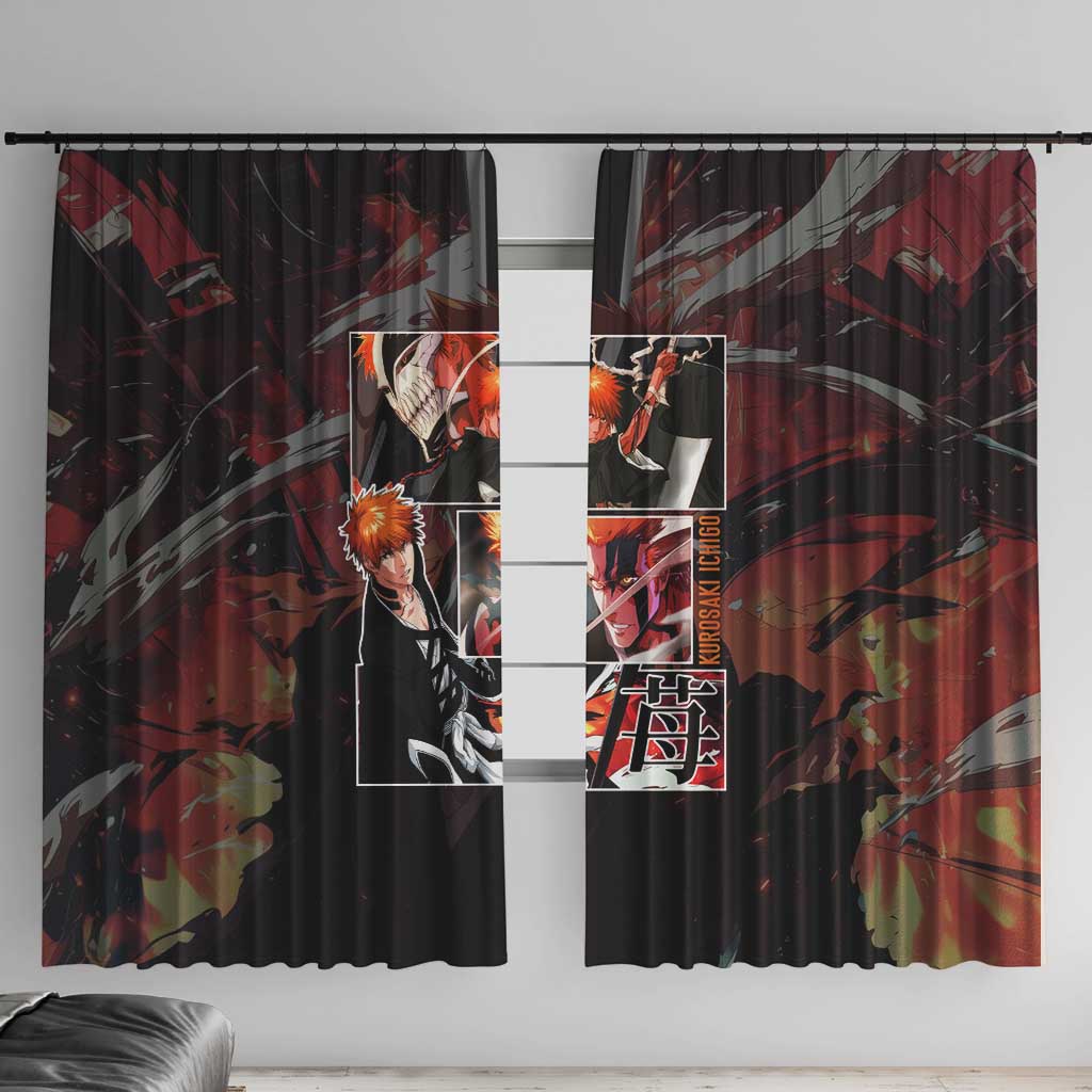 Kurosaki Ichigo TYBWA Bleach Window Curtain Anime Style