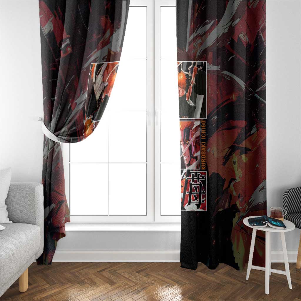 Kurosaki Ichigo TYBWA Bleach Window Curtain Anime Style