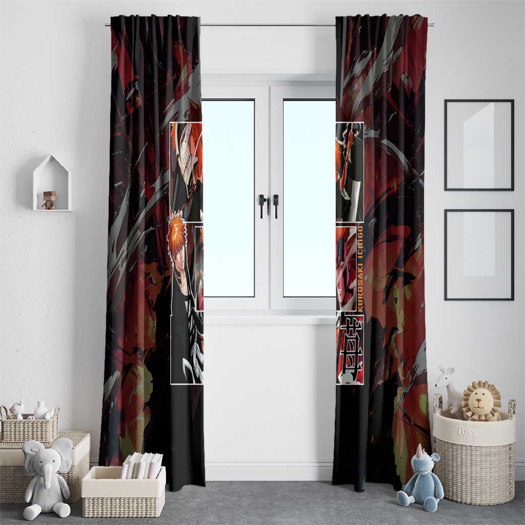 Kurosaki Ichigo TYBWA Bleach Window Curtain Anime Style