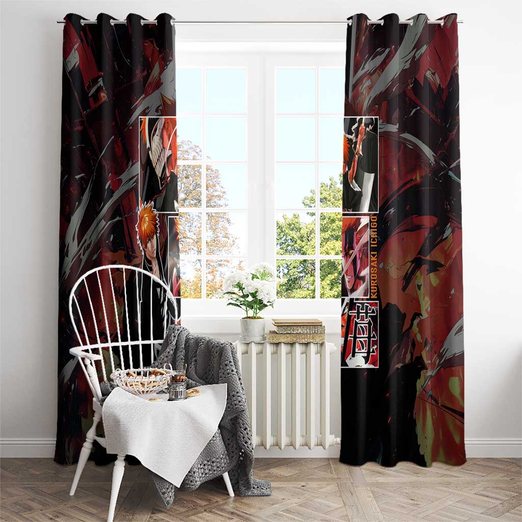 Kurosaki Ichigo TYBWA Bleach Window Curtain Anime Style