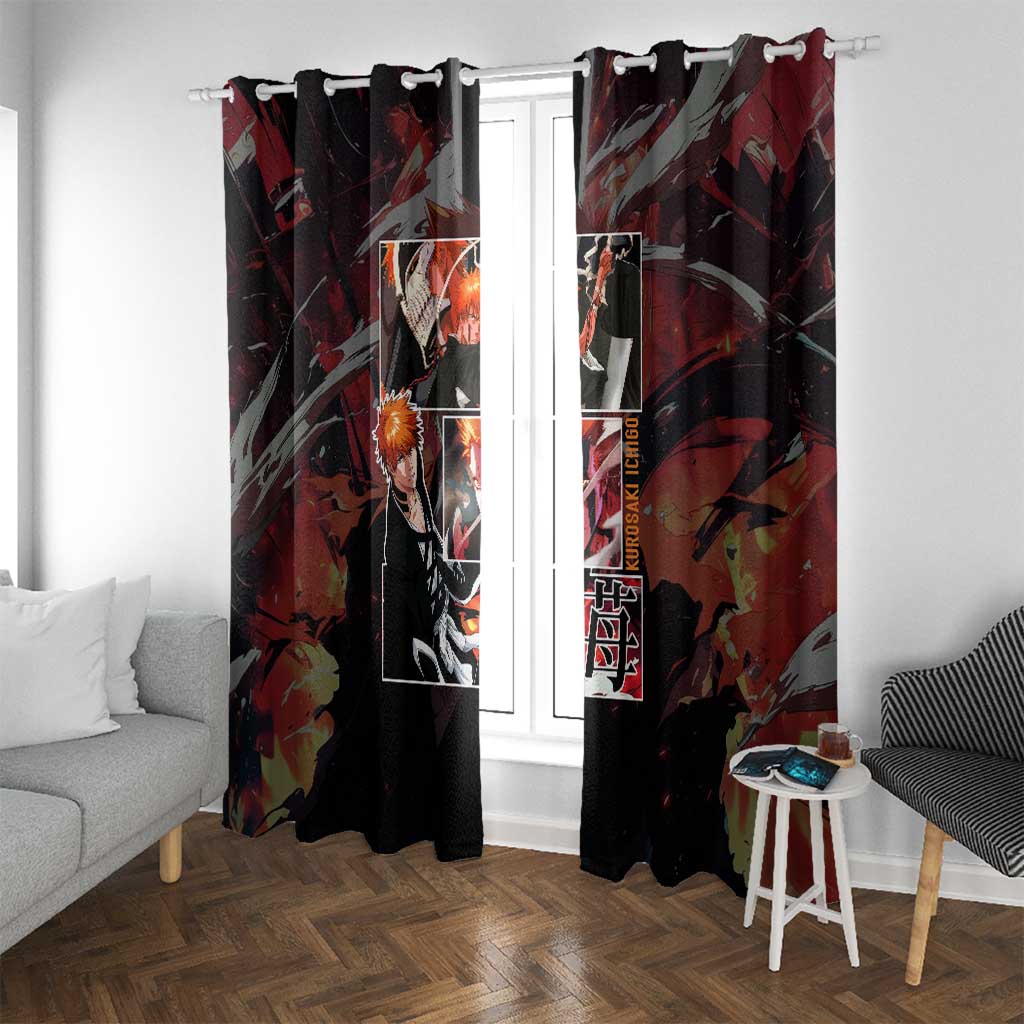 Kurosaki Ichigo TYBWA Bleach Window Curtain Anime Style