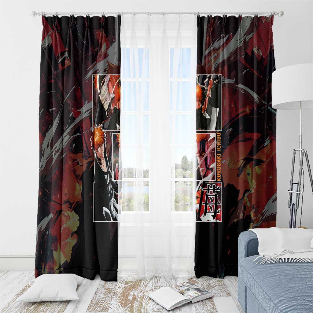 Kurosaki Ichigo TYBWA Bleach Window Curtain Anime Style