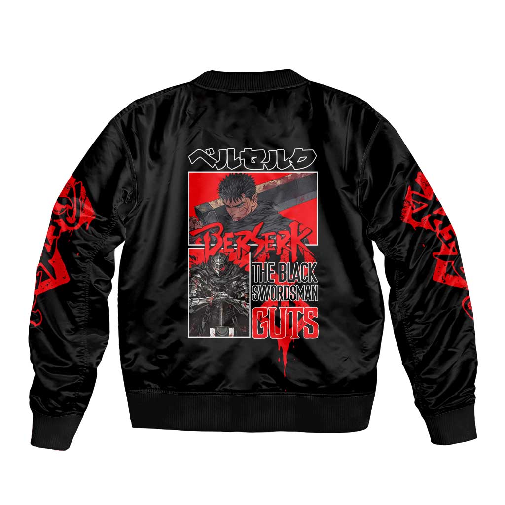 Guts Berserk Bomber Jacket Anime Style