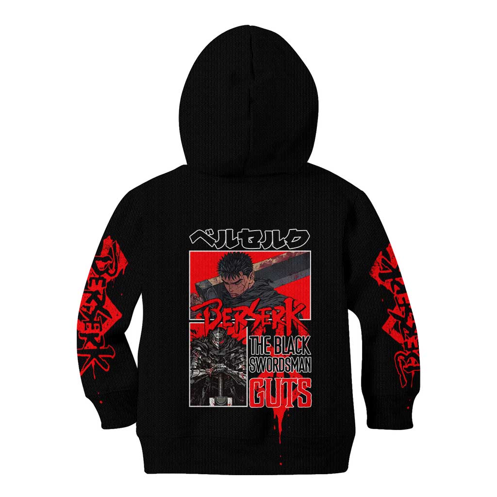 Guts Berserk Kid Hoodie Anime Style