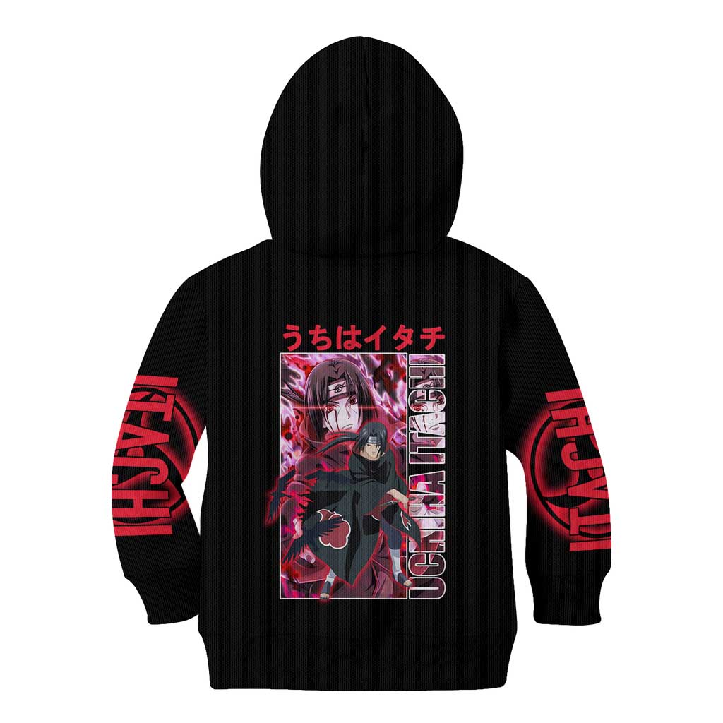 Uchiha Itachi Naruto Shippuden Kid Hoodie Anime Style