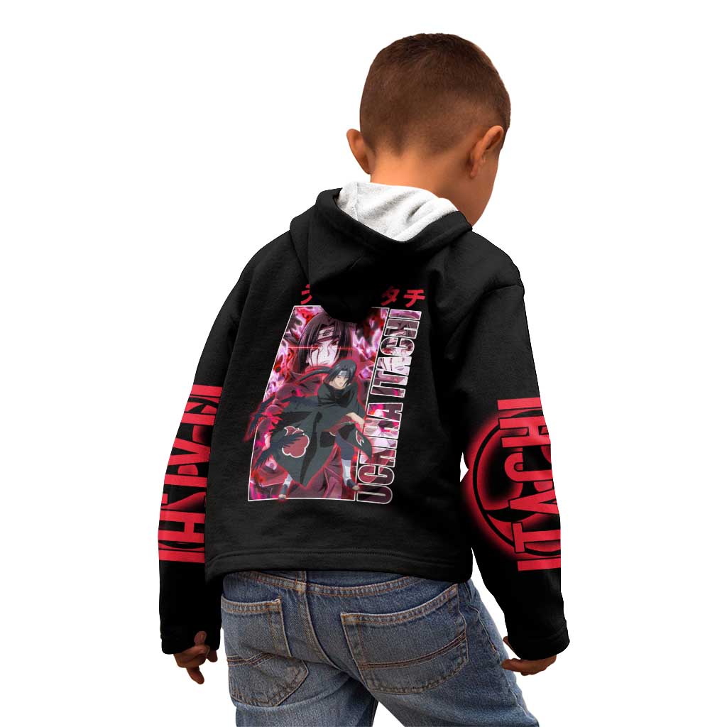 Uchiha Itachi Naruto Shippuden Kid Hoodie Anime Style