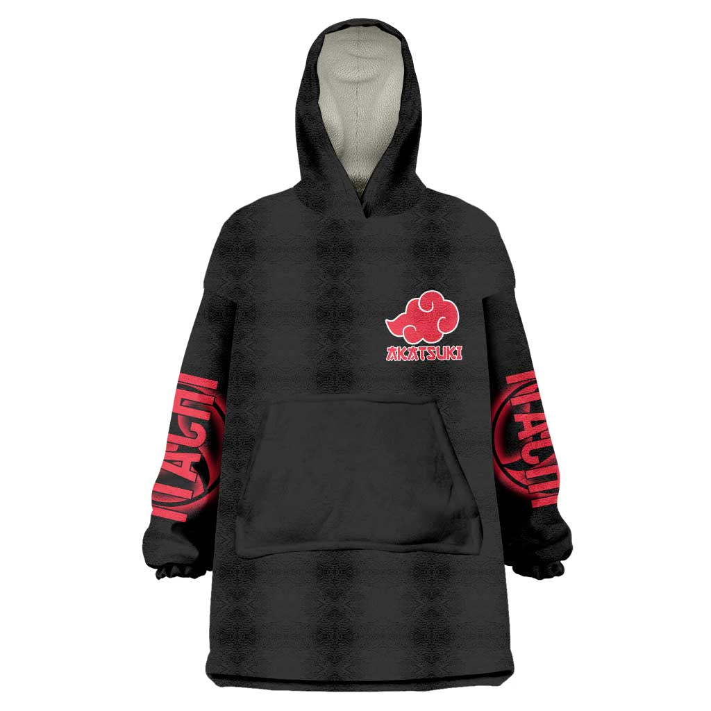 Uchiha Itachi Naruto Shippuden Wearable Blanket Hoodie Anime Style