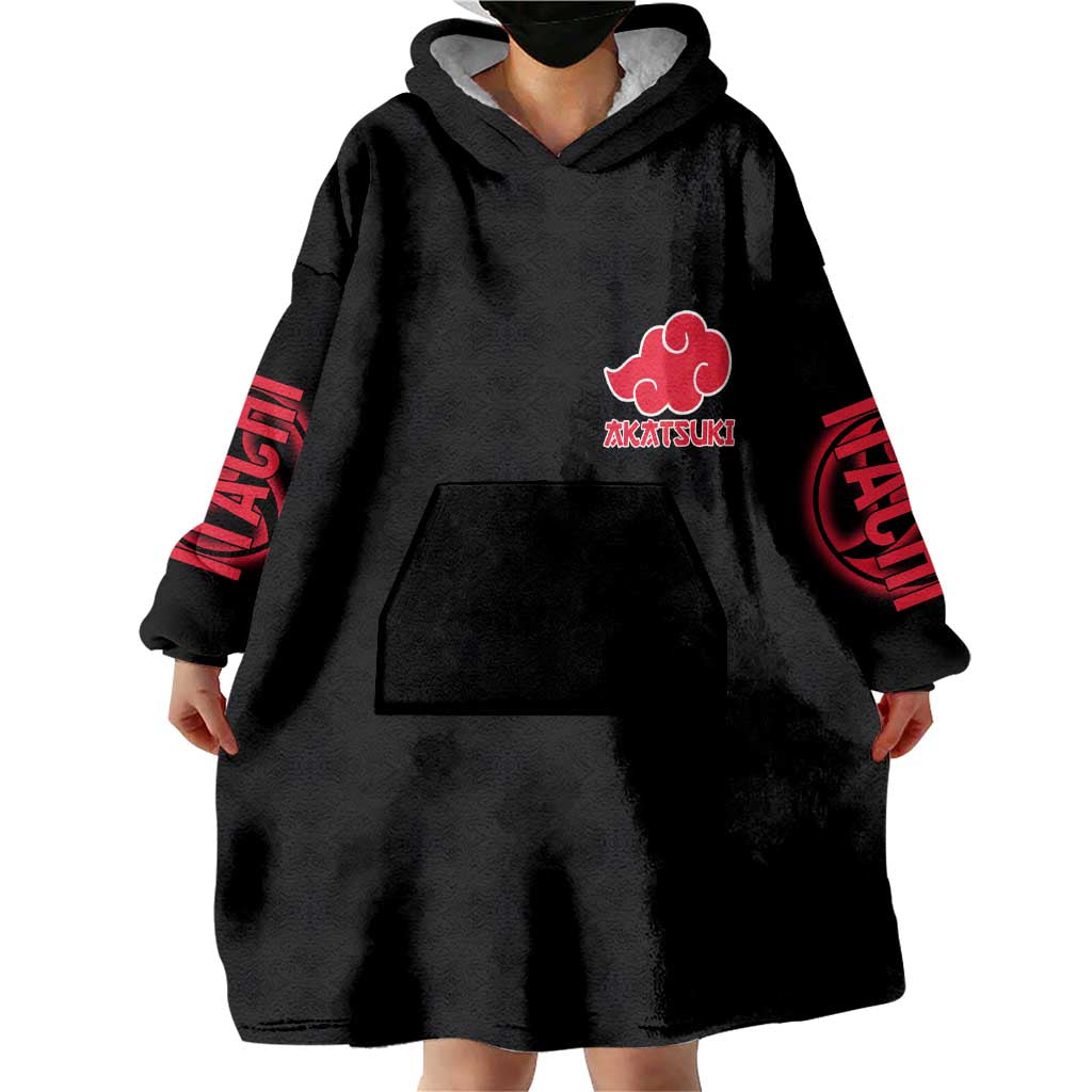 Uchiha Itachi Naruto Shippuden Wearable Blanket Hoodie Anime Style
