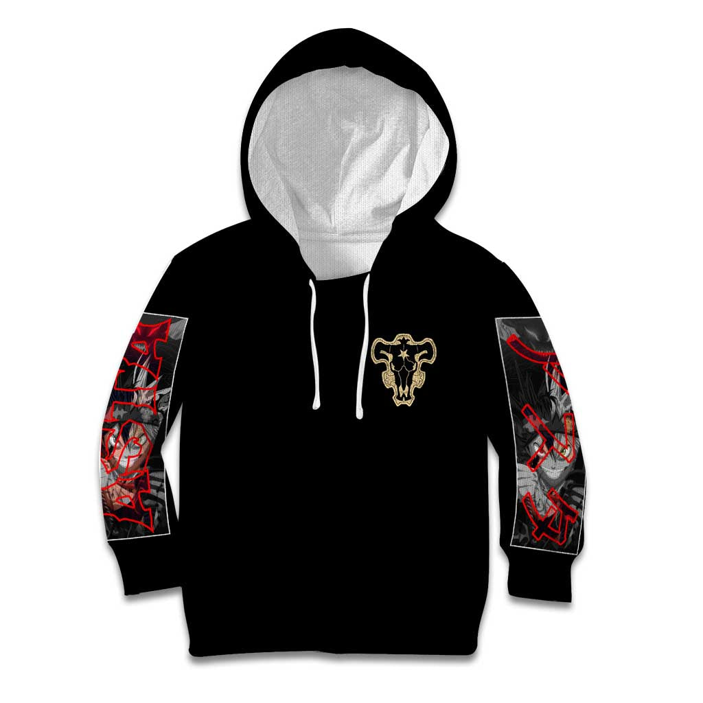 Asta Black Clover Kid Hoodie Anime Style