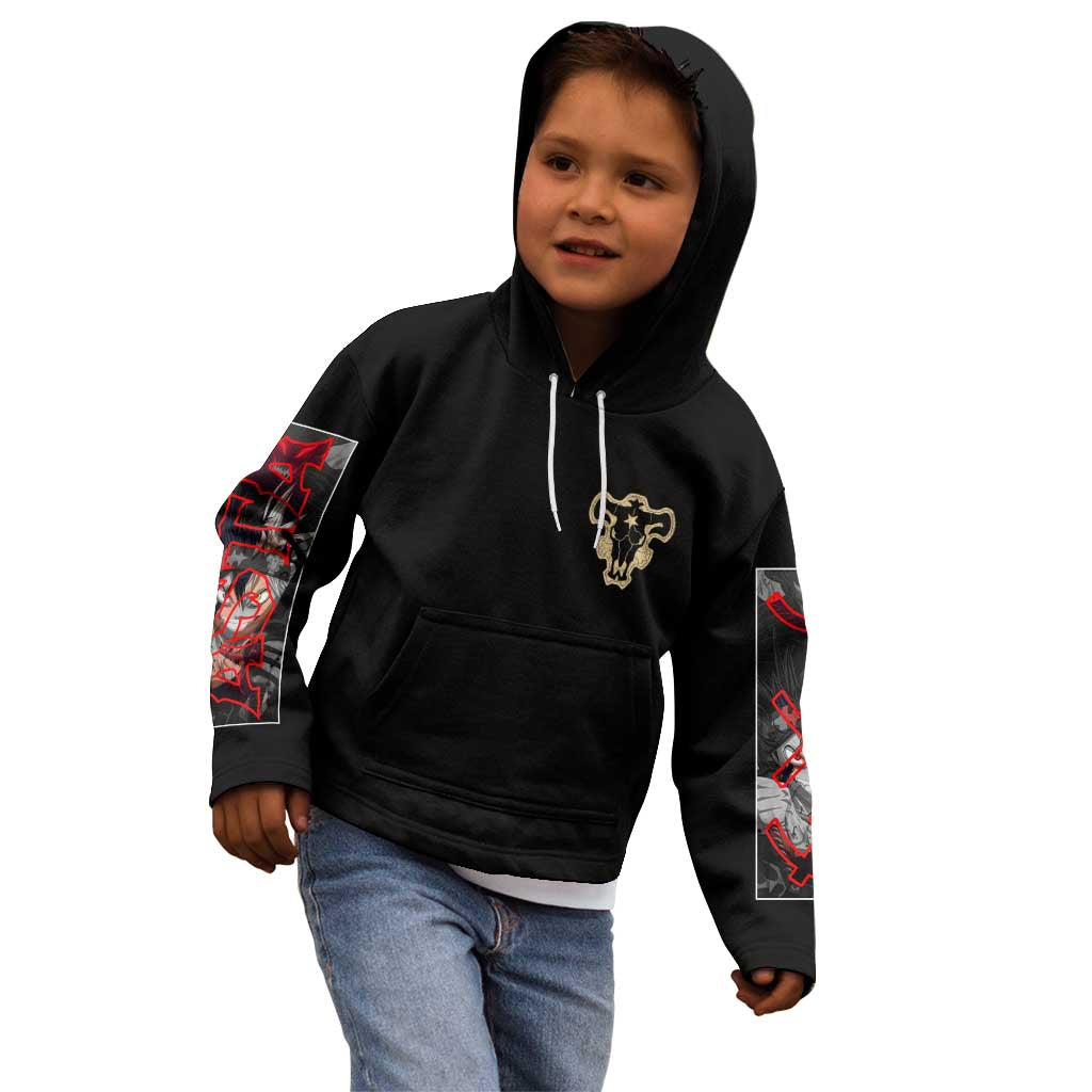 Asta Black Clover Kid Hoodie Anime Style