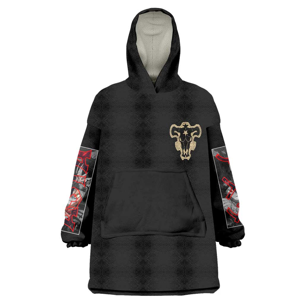 Asta Black Clover Wearable Blanket Hoodie Anime Style