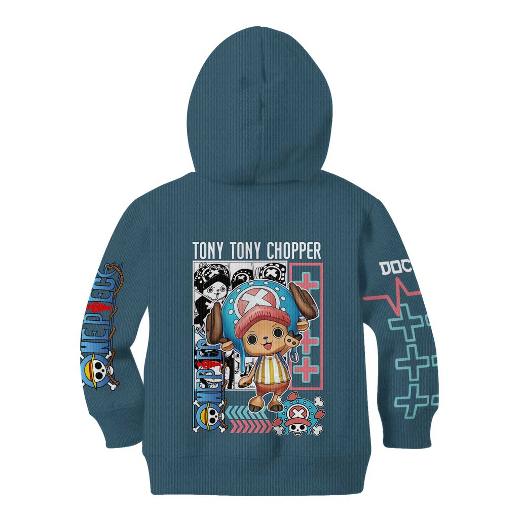 Tony Tony Chopper V2 One Piece Kid Hoodie Anime Style