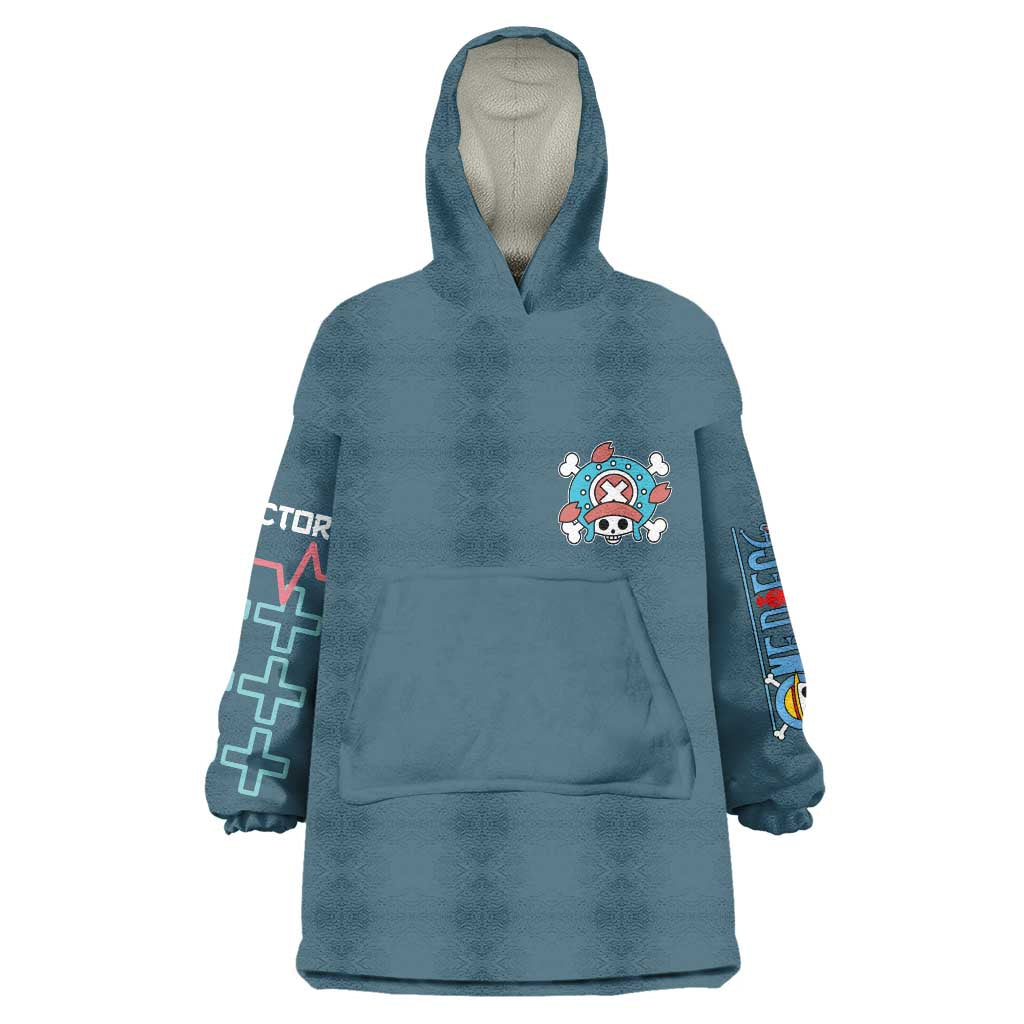 Tony Tony Chopper V2 One Piece Wearable Blanket Hoodie Anime Style