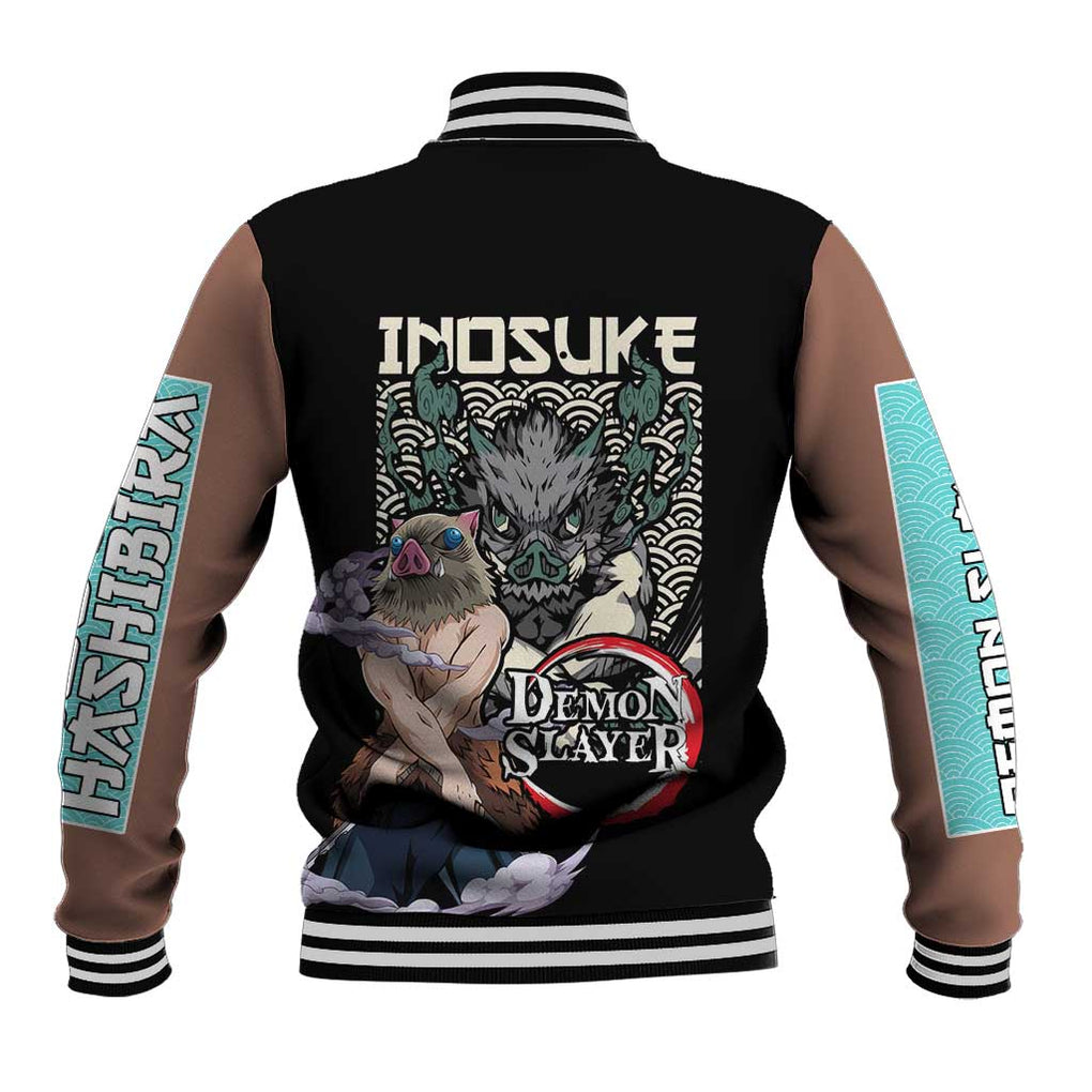Hashibira Inosuke Demon Slayer Baseball Jacket Anime Style