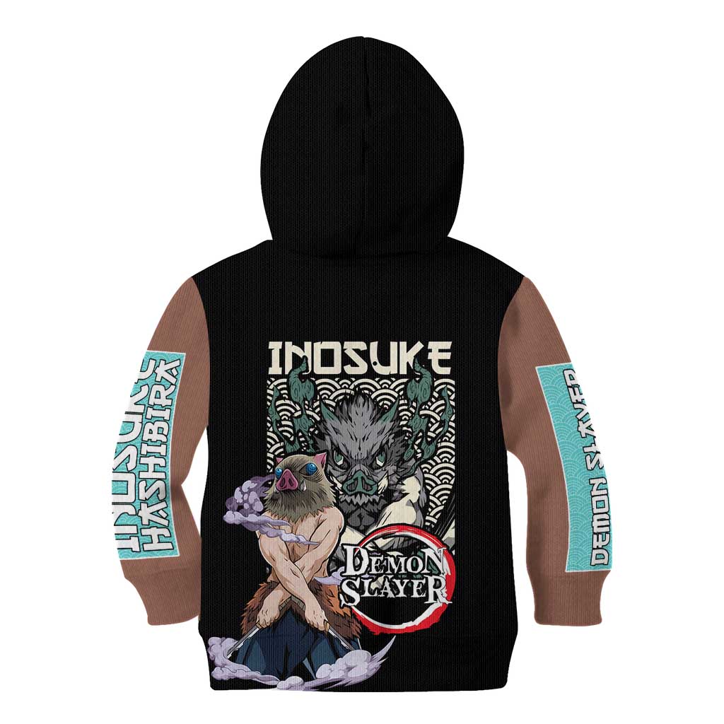 Hashibira Inosuke Demon Slayer Kid Hoodie Anime Style