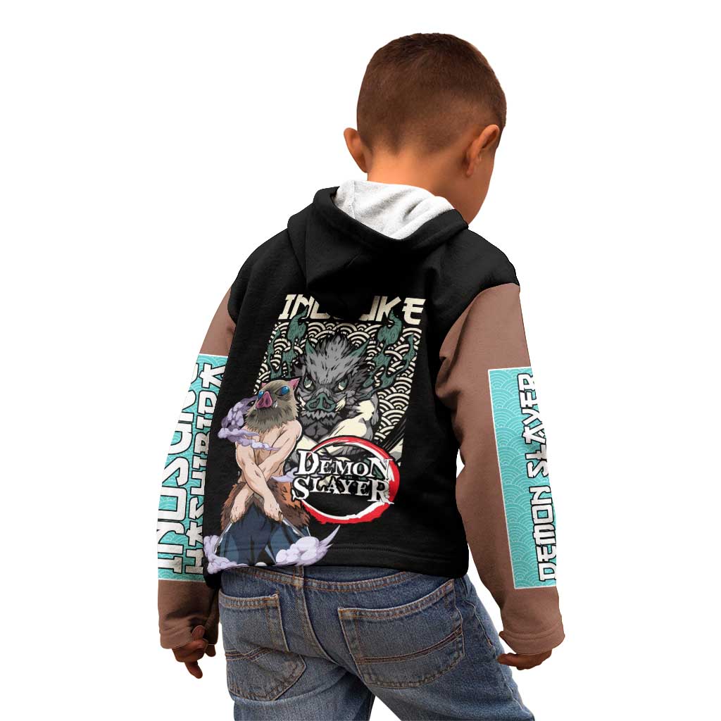 Hashibira Inosuke Demon Slayer Kid Hoodie Anime Style