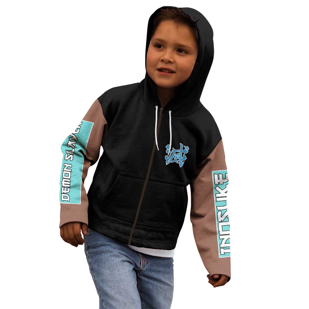 Hashibira Inosuke Demon Slayer Kid Hoodie Anime Style