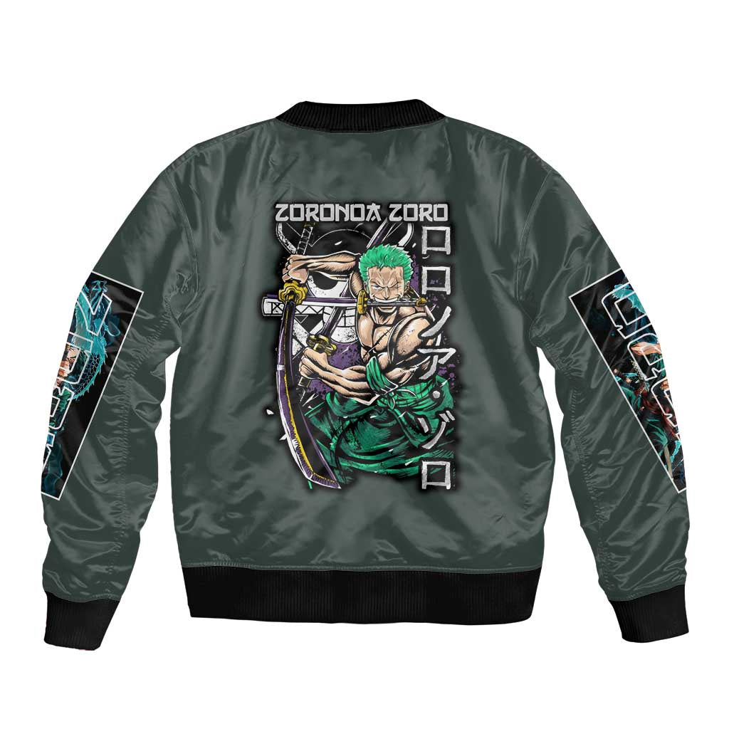 Roronoa Zoro V2 One Piece Bomber Jacket Anime Style
