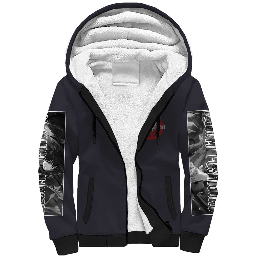 Fushiguro Megumi Jujutsu Kaisen Sherpa Hoodie Anime Style