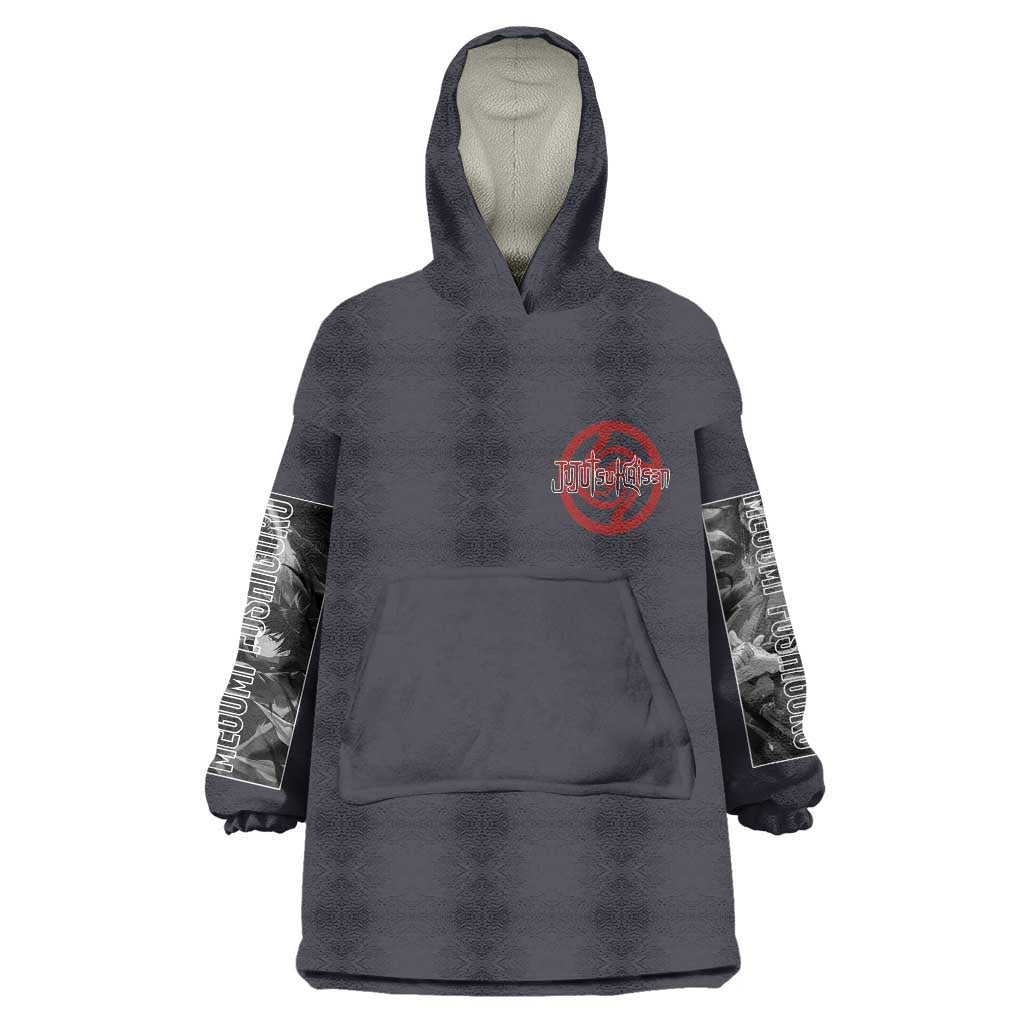 Fushiguro Megumi Jujutsu Kaisen Wearable Blanket Hoodie Anime Style