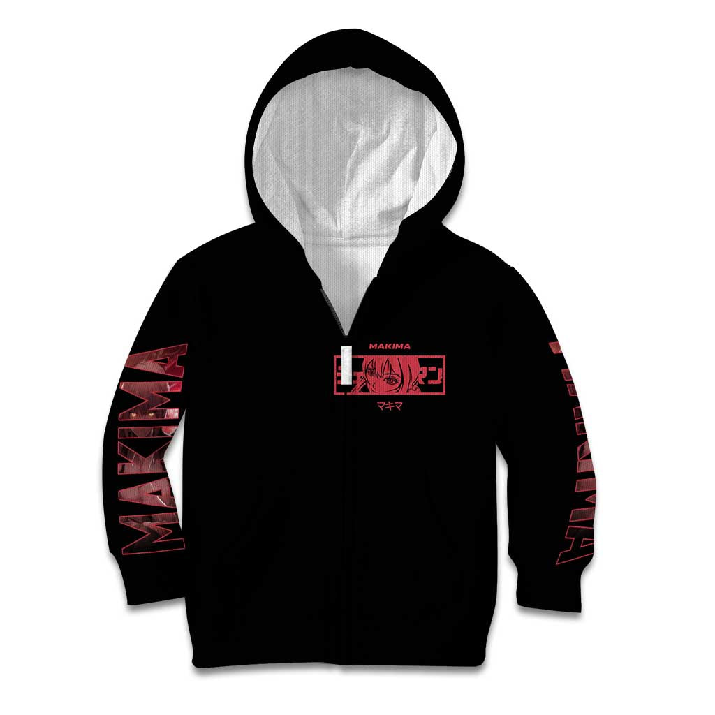 Makima Chainsaw Man Kid Hoodie Anime Style
