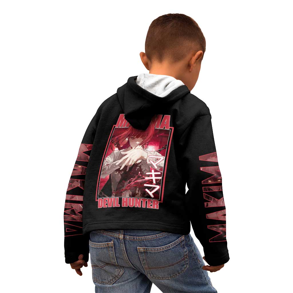 Makima Chainsaw Man Kid Hoodie Anime Style