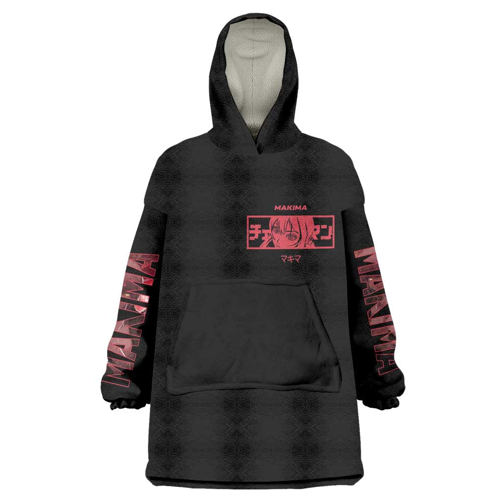 Makima Chainsaw Man Wearable Blanket Hoodie Anime Style