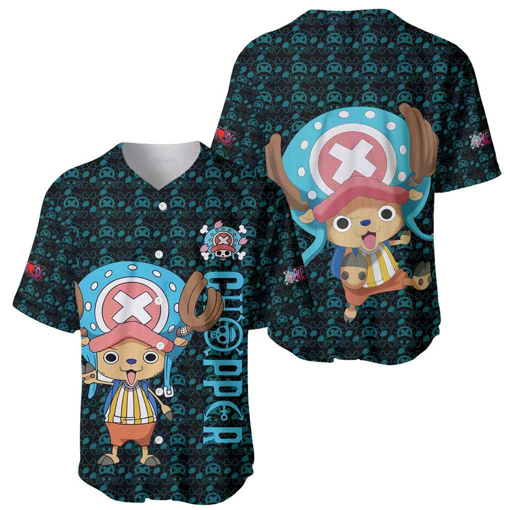 Tony Tony Chopper - Straw Hat Team - One Piece Baseball Jersey Anime Style