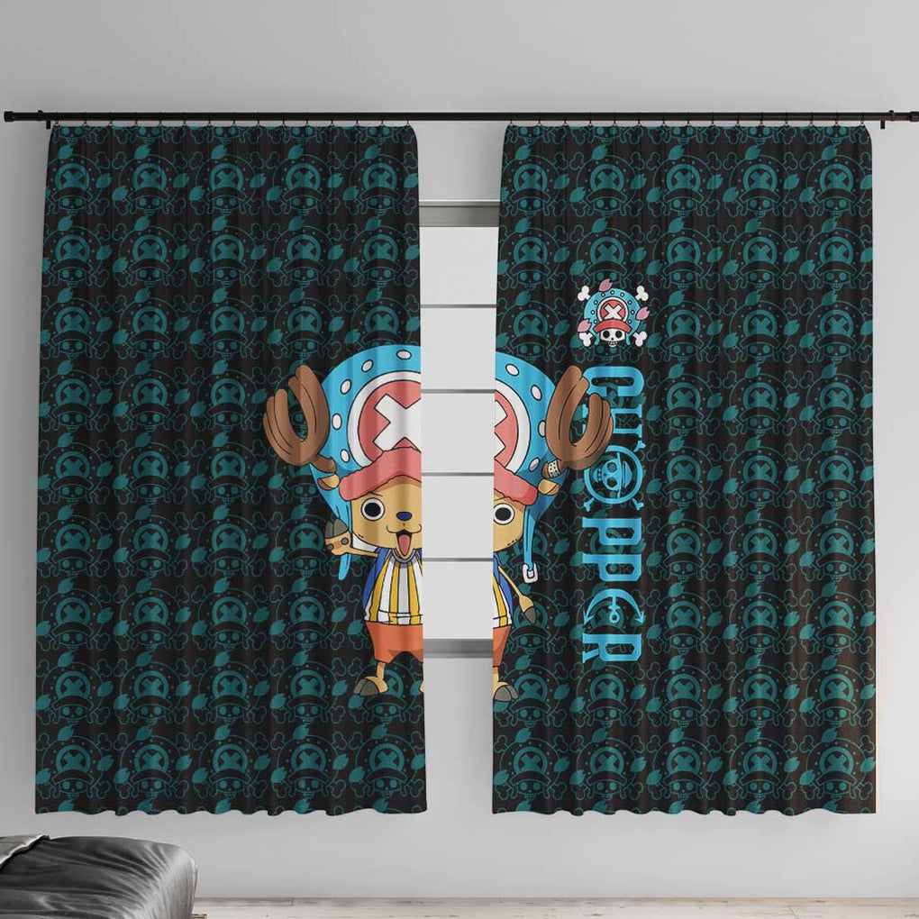 Tony Tony Chopper - Straw Hat Team - One Piece Window Curtain Anime Style