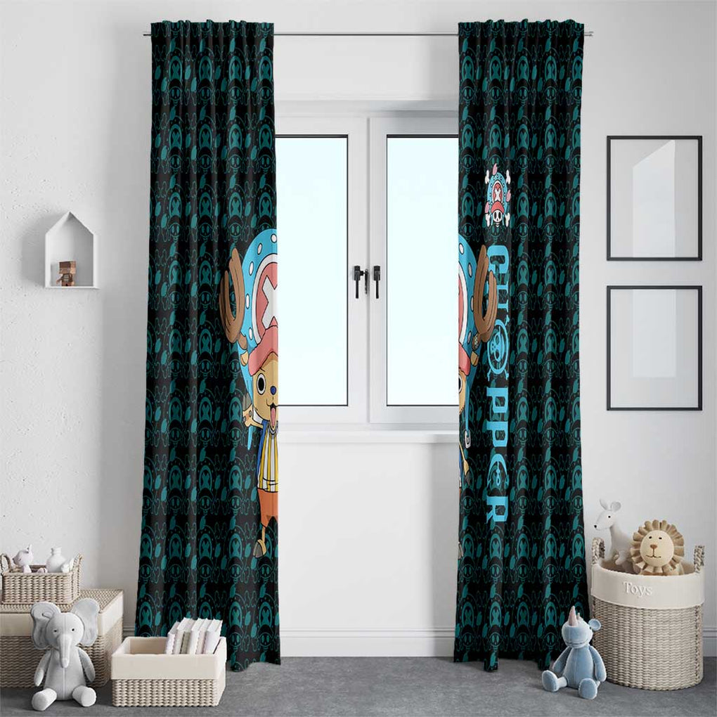 Tony Tony Chopper - Straw Hat Team - One Piece Window Curtain Anime Style