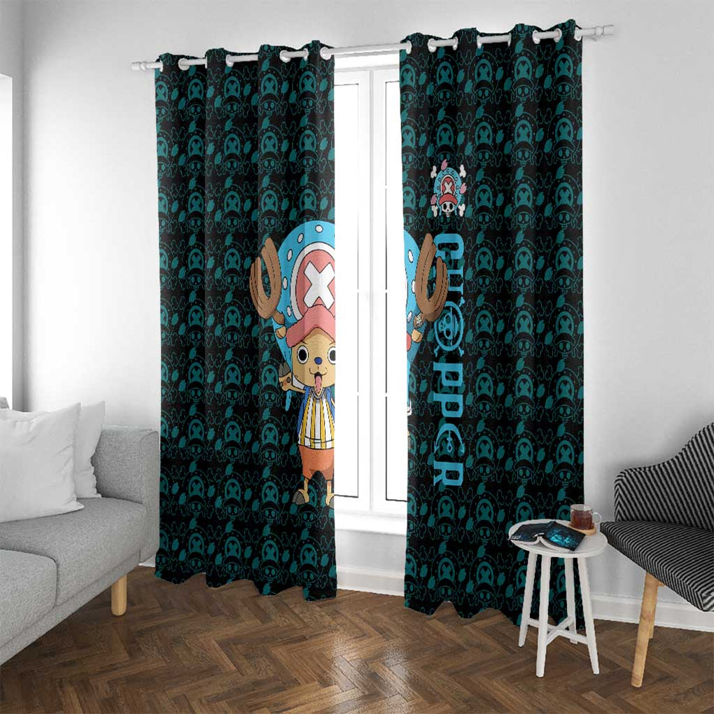 Tony Tony Chopper - Straw Hat Team - One Piece Window Curtain Anime Style