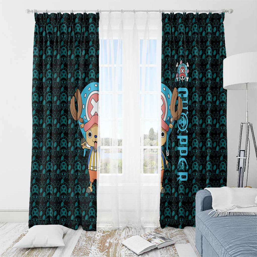 Tony Tony Chopper - Straw Hat Team - One Piece Window Curtain Anime Style